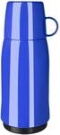 Emsa 502442 Isolierflasche, Mobil genie&szlig;en, 500 ml, Schraubverschluss, Blau, Rocket