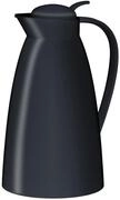 alfi ECO 1,0l, black, Isolierkanne mit hygienischem Hartglaseinsatz aus Kunststoff,