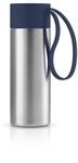 EVA SOLO | to Go Cup 0,35l Navy Blue | Doppelwandige Vakuum Thermoflasche 