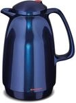 ROTPUNKT Isolierkanne 220 Bella, 1,0 Liter, Midnight Blue, Glaseinsatz, BPA-frei