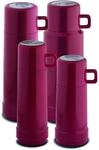 ROTPUNKT Isolierflasche 1 Liter mit integriertem Becher - Hochwertige Isolierkanne