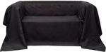vidaXL Tagesdecke Anthrazit 140x210cm Sofa&uuml;berwurf Plaid Sofa Couch Decke