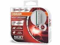 OSRAM XENARC NIGHT BREAKER LASER D4S, +200 % mehr Helligkeit, HID