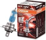 Osram NIGHT BREAKER LASER H7, +150% mehr Helligkeit, Halogen-Scheinwerferlampe,