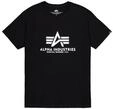 Alpha Industries Basic T-Shirt f&uuml;r Herren Black