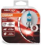 Osram Night Braker Laser HB3, mit 150 Prozent, Next Gen, Halogenscheinwerfer, 2