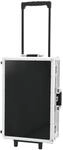 ROADINGER CD-Case schwarz 120 CDs mit Trolley | CD-Case mit schwarzem