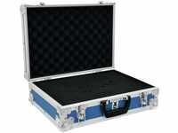 ROADINGER Universal-Koffer-Case FOAM, blau | Flightcase mit Schaumeinlage, 420...