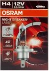 Osram NIGHT BREAKER LASER H4 Halogen, Scheinwerferlampe, 64193NBL, 12V,