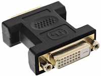 InLine 17781B DVI-D Adapter, Digital 24+1 Buchse / Buchse (Kupplung)