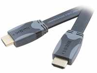 Vivanco High Speed HDMI Kabel mit Ethernet (Audio Rückkanal Funktion, 3D