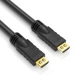 PureLink High Speed HDMI Kabel mit Ethernet, Full HD, 20,0 m, Schwarz | HDMI-A