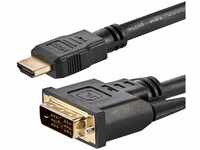 StarTech.com 1,8m HDMI auf DVI-D Kabel - HDMI / DVI Anschlusskabel - St/St