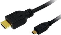 LogiLink Kabel (HDMI Typ A m??nnlich auf Micro HDMI Typ D m??nnlich; V??1,4; 1,5??m)