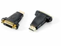 Equip HDMI Adapter Typ A -> DVI(24+1) St/Bu Polybeutel