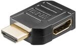 Wentronic 51724 rechtwinklig HDMI-Adapter (HDMI-Buchse auf HDMI-Stecker)