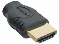 InLine 17690A HDMI Adapter, HDMI A Stecker auf Micro HDMI D Buchse, vergoldete