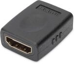 DIGITUS HDMI Kupplung &ndash; HDMI 2.0 &ndash; UltraHD 4K/60Hz &ndash; Schwarz | Buchse auf