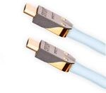 Supra HDMI-Kabel, 3 m, Typ A, Blau - Standard HDMI-Anschluss