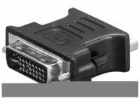 Goobay 69937 Analoger DVI-I/VGA HD Adapter schwarz