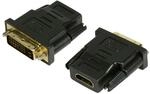LogiLink HDMI zu DVI-D Adapter Digital (DVI Dual Link Belegung 24+1), unterst&uuml;tzt