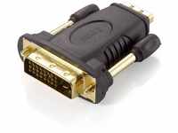 Equip HDMI Adapter Typ A -> Dvi(24+5) Bu/St Polybeutel