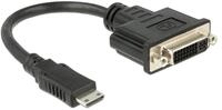 Delock Adapter HDMI Mini-C Stecker zu DVI 24+5 Buchse 20 cm