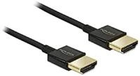 DELOCK Kabel High Speed HDMI mit Ethernet - HDMI-A Stecker > HDMI-A Stecker 3D...