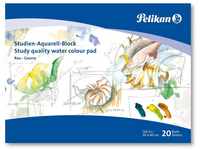 Pelikan 251041 - Studien Aquarellblock SR3 / 20 20 Blatt, 30 x 40cm