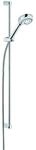Kludi Logo 3S Brause-Set mit Wandstange 900mm D23mm Chrom, 6839305-00