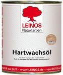 LEINOS Hartwachs&ouml;l 0,75 l Wei&szlig; &ndash; nat&uuml;rliches, ergiebiges Holz&ouml;l f&uuml;r