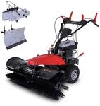 Scheppach Benzin Kehrmaschine - E-Start SC2200PE 4,9 PS - Kehrbreite 100cm | 70L Box