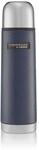Thermos ThermoCaf&eacute; Edelstahl-Fl&auml;schchen, in Hammertone-Blau, 1 l, Edelstahl, blau,