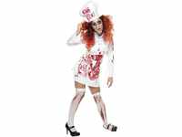 Zombiekostüm für Damen blutige Köchin Kostüm zu Halloween Zombie...