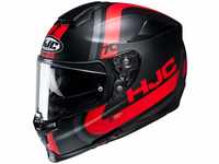 HJC Helmets Herren Nc Motorrad Helm, Schwarz/Grau/Rot, XS