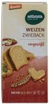 Naturata Weizen-Zwieback unges&uuml;&szlig;t, demeter 150g