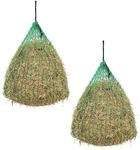vidaXL 2X Heunetz Futternetz Heusack Pferd Pony Stall engmaschig 0,75x0,5 m PP