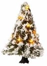NOCH&reg; Beleuchteter Weihnachtsbaum, verschneit mit LEDs, 5 cm hoch f&uuml;r