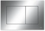 TECE Now Bet&auml;tigungsplatte f&uuml;r WC (Chrom gl&auml;nzend, Zweimengentechnik, bedienbar