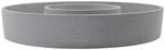 House Doctor [W0724] Kerzenst&auml;nder, HDThe Ring, Grau, h: 6 cm, Dia: 35 cm