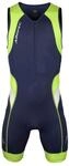 Aropec 106M Triathlon Einteiler Herren - Trisuit Men, Farbe:Navy/gr&uuml;n;Gr&ouml;&szlig;e:S