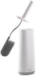 Joseph Joseph Flex - Hygienic Silikon Toilettenb&uuml;rste mit Halter Set, Anti-Tropf,