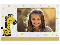 Hama Baby und Kinder Bilderrahmen Giraffe Greta für Foto-Größe 10 x 15 cm