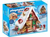PLAYMOBIL Christmas 9493 Weihnachtsbäckerei mit Plätzchenformen, Ab 4 Jahren