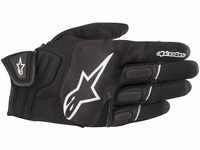 Alpinestars Motorradhandschuhe Atom Gloves Black White, Schwarz/Weiss, S,...