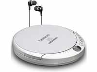 Lenco CD-201 - Tragbarer CD-Player Walkman - Diskman - CD Walkman - MP3 Funktion -