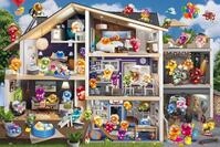 Ravensburger Puzzle 17434 - Gelini Puppenhaus - farbenfrohes 5000 Teile Puzzle mit