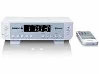 Lenco KCR-100 - Küchenradio - Unterbauradio mit Bluetooth - PLL FM Empfänger - 5