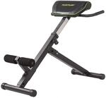 Tunturi R&uuml;ckentrainer CT40, Hyperextension Bank, Verstellbarer Roman Chair mit 7
