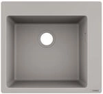hansgrohe K&uuml;chen-/SilicaTec Granitsp&uuml;le (Einbau Sp&uuml;lbecken 450mm f&uuml;r 600mm